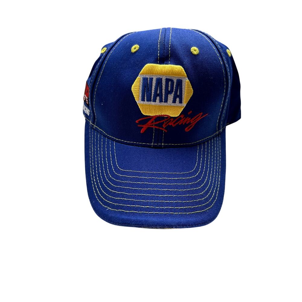 Napa BMR Bill McAnally Racing Baseball Cap Blue Embroidered Adjustable Sports